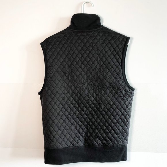 Club Monaco Black Quilted Puff Vest - Picture 2 of 8